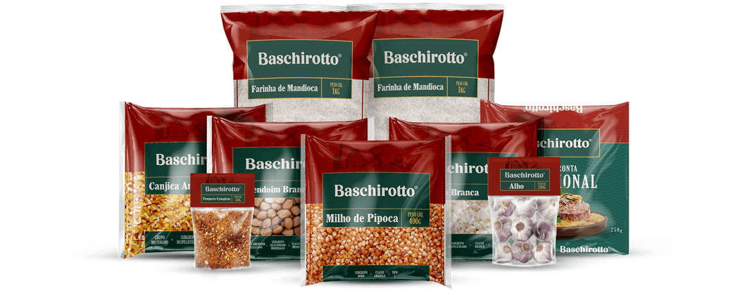 Conheça nossa linha de grãos<br> Baschirotto